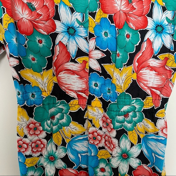 Diane Von Furstenberg | Vintage Floral jumpsuit - Picture 10 of 10